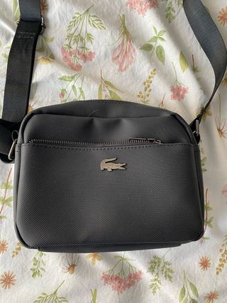 Bandolera Lacoste Negra