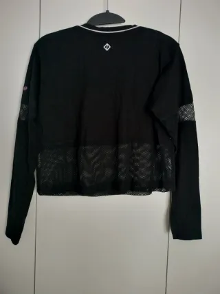 Camiseta manga larga ACTIVE negra