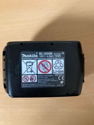 Taladro atornillador batería  Makita BL1840B 18V