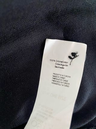 Sobrecamisa pana Subdued Negra Talla única