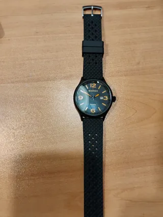 Reloj Sekonda Negro/Naranja Cuarzo