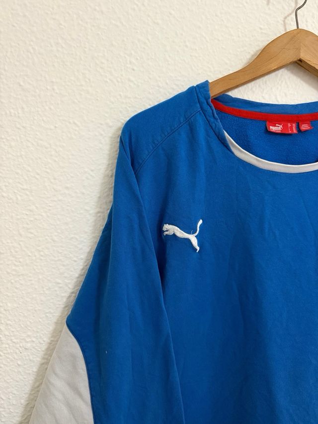 Sudadera Puma Vintage Y2K Blockecore 2000s.