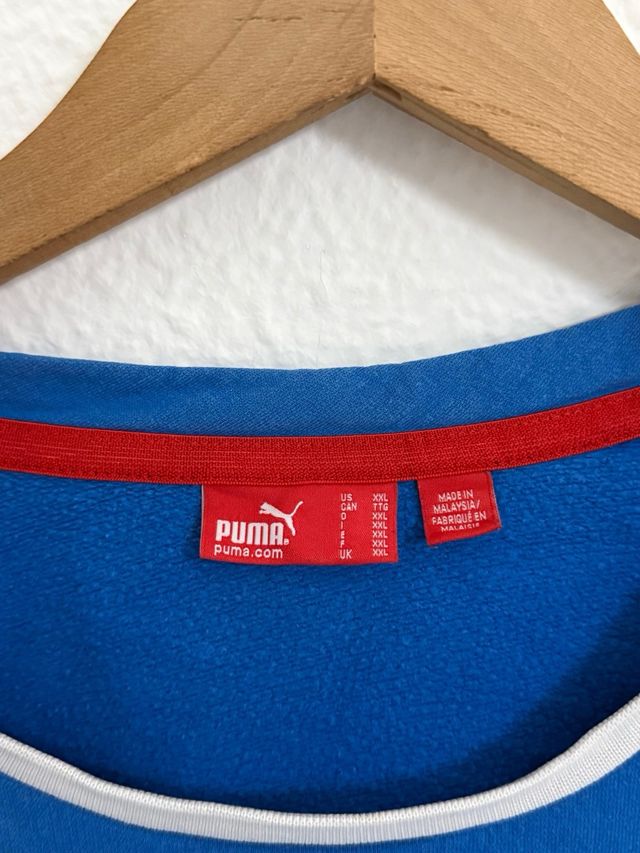 Sudadera Puma Vintage Y2K Blockecore 2000s.
