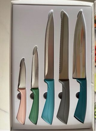 Set 5 coltelli da cucina innovativi