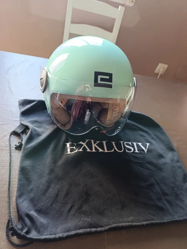 Casco Moto Mint con Funda EXKLUSIV
