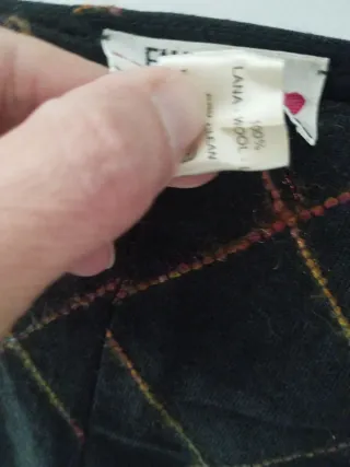 Gonna vintage Emanuela Beghelli 100%lana XS