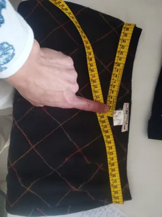 Gonna vintage Emanuela Beghelli 100%lana XS