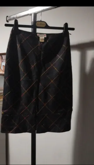 Gonna vintage Emanuela Beghelli 100%lana XS