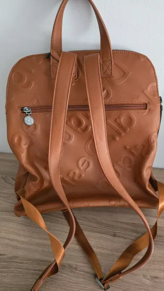 Mochila Desigual Marrón Nueva