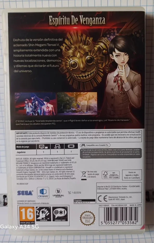 Shin Megami Tensei V: Vengeance per Nintendo Switch