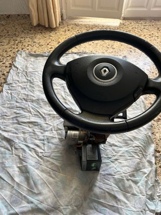 Volante Renault con Airbag y Unidad ABS y