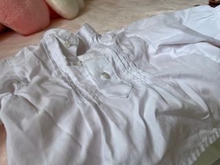 Chaleco fallero dorado y rojo talla 0 a 1 año