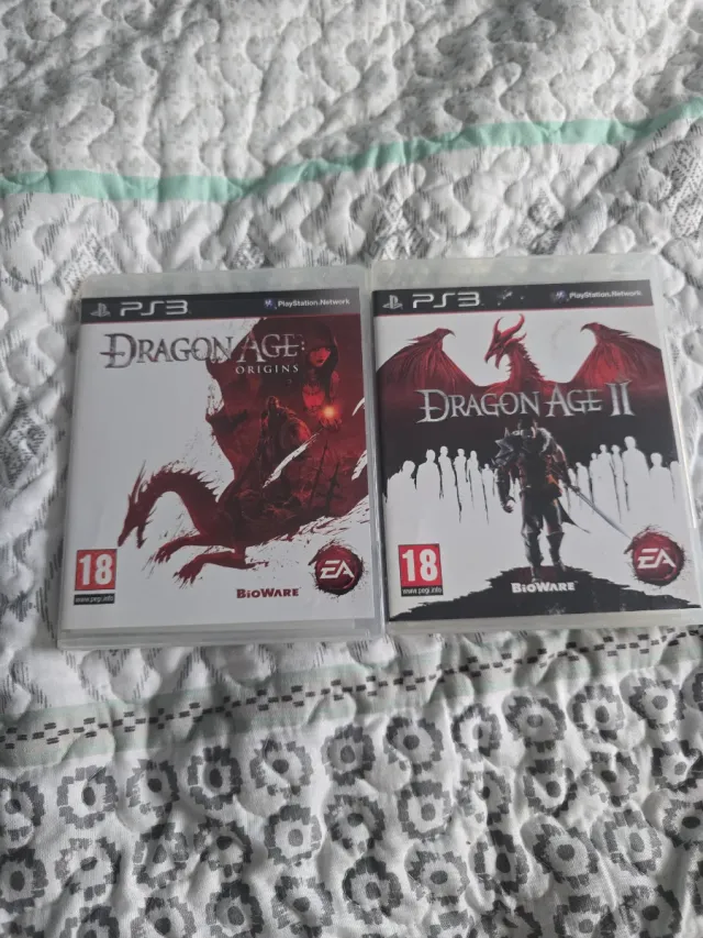 Dragon Age Origins e Dragon Age II PS3