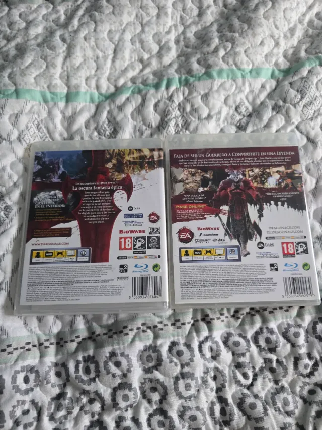Dragon Age Origins e Dragon Age II PS3