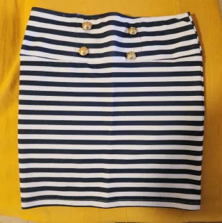 Falda elástica marinera pinup