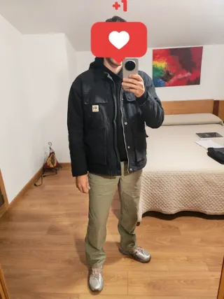 Chaqueta Stussy Negra Talla L