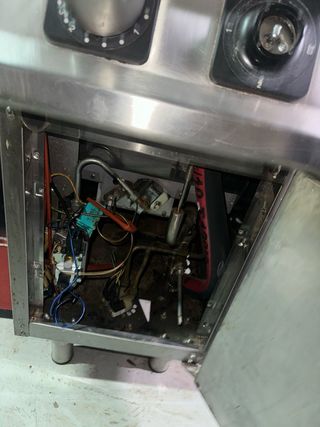 Cocedor pasta gas OLIS para reparar