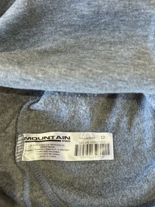 Camisetas térmicas Mountain Talla 12 (3 uds)