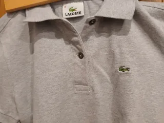 Polo Lacoste Gris 8-10 años
