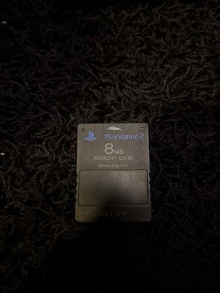 Consola ps2 +7 mandos +1 tarjeta de memoria