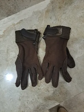 Pantalón niño montar a caballo marrón, 9 - 10 años