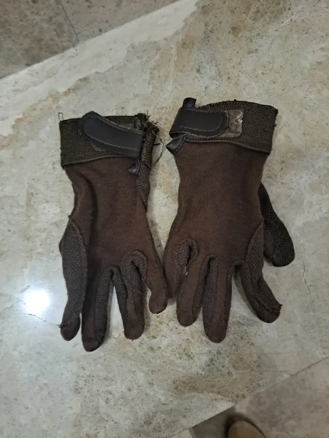 Pantalón niño montar a caballo marrón, 9 - 10 años