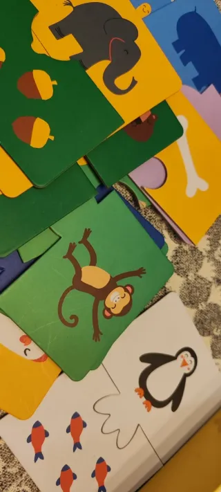 Puzzle Tigger ¿Qué come el animal?