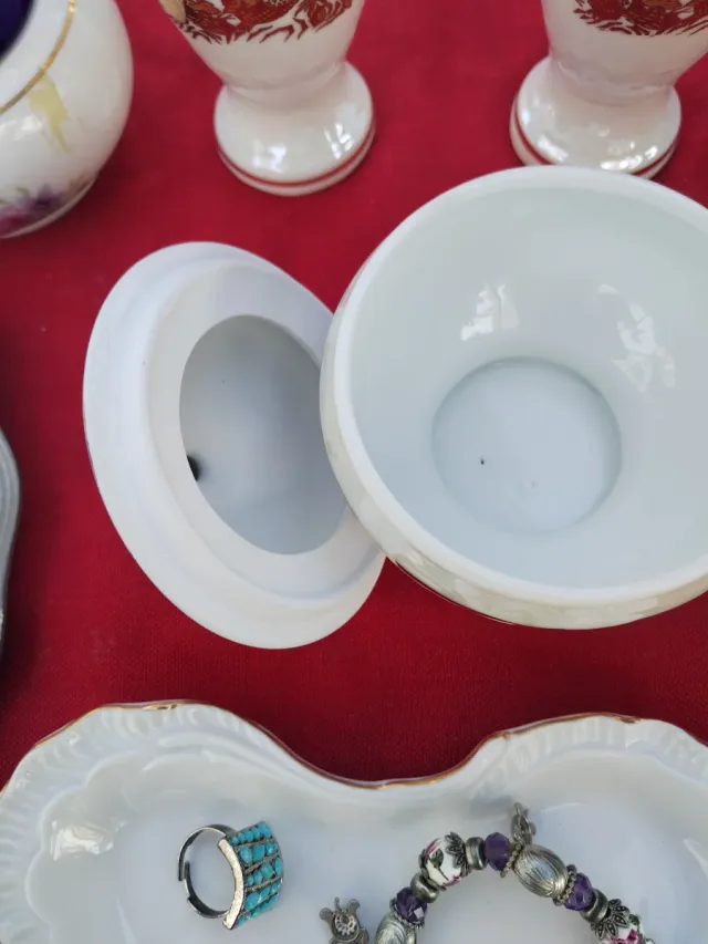 Jogo de tocador antigo Sanbo