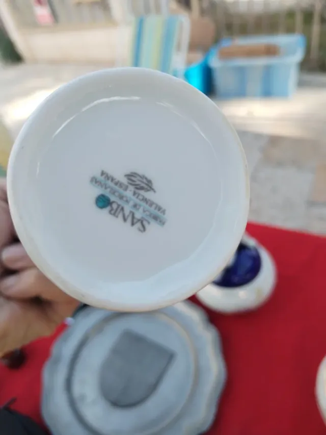 Jogo de tocador antigo Sanbo