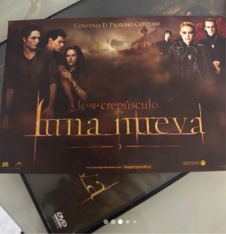 DVD Luna Nueva Saga Crepúsculo
