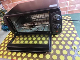 Horno Eléctrico Sobremesa Negro