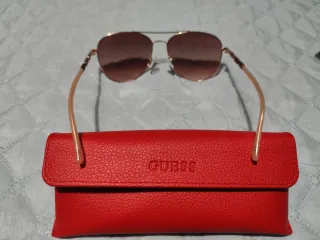 Gafas de sol Guess Aviador Marrón y Dorado