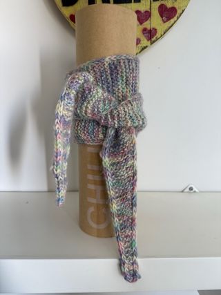 Sciarpa fatta a mano lana e alpaca