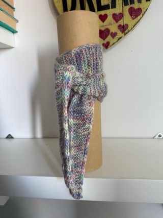 Sciarpa fatta a mano lana e alpaca