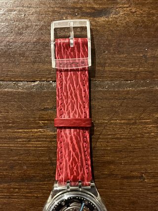 Swatch Automatico SAK101 Red Ahead 1992 Nuovo