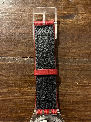 Swatch Automatico SAK101 Red Ahead 1992 Nuovo