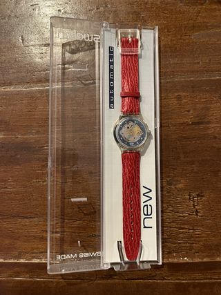 Swatch Automatico SAK101 Red Ahead 1992 Nuovo