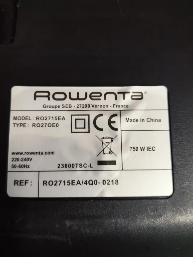Rowenta Aspiradora RO2715EA sin bolsa