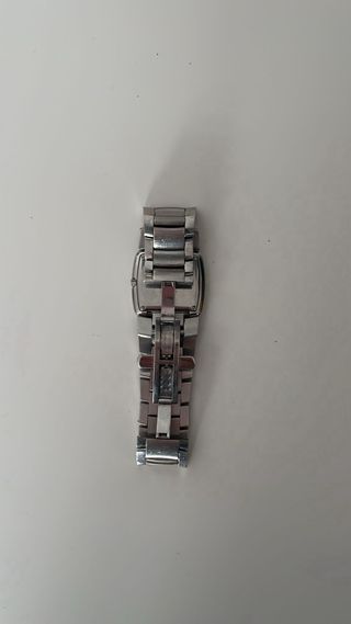 Reloj Gucci Cuadrado Marrón y Plateado