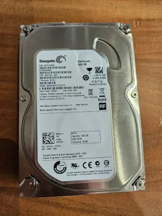 Disco Duro Seagate Barracuda 500GB