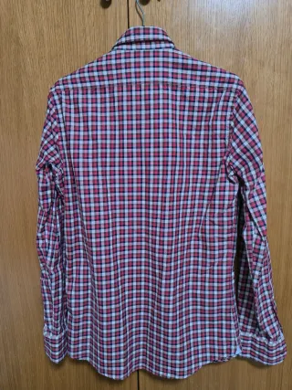 Camisa cuadros Massimo Dutti