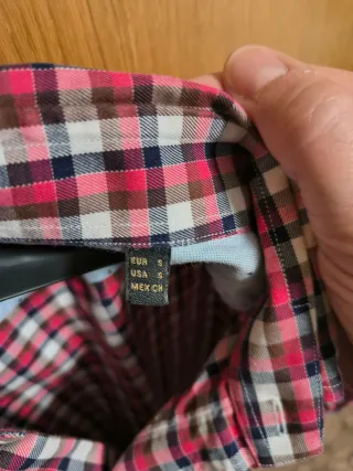 Camisa cuadros Massimo Dutti