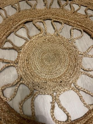 Alfombra redonda yute Maisons du Monde 150