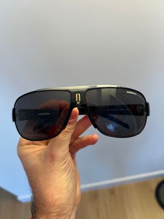 Pack dos Gafas Carrera Negras y Plateadas