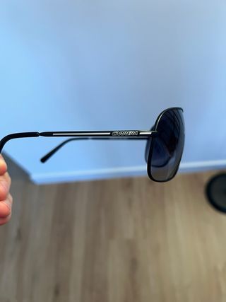 Pack dos Gafas Carrera Negras y Plateadas