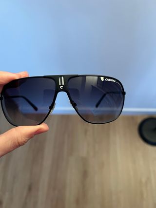 Pack dos Gafas Carrera Negras y Plateadas