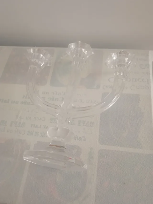 Candelabro di cristallo