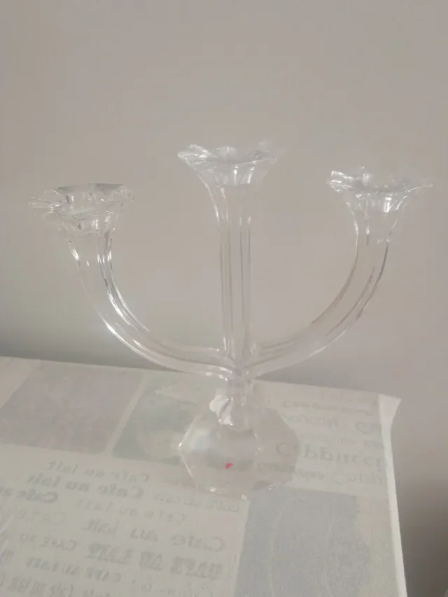 Candelabro di cristallo