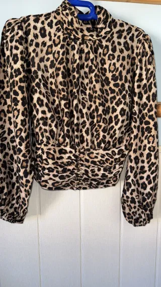 Camisa Leopardo Talla L 40