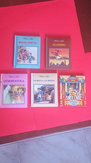 5 Mini Libri Fiabe Tascabili - Dami Editore